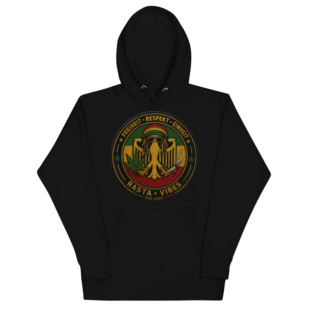 BlackStamp Rastafari Eagle Hoodie premium hoodie, product image 1