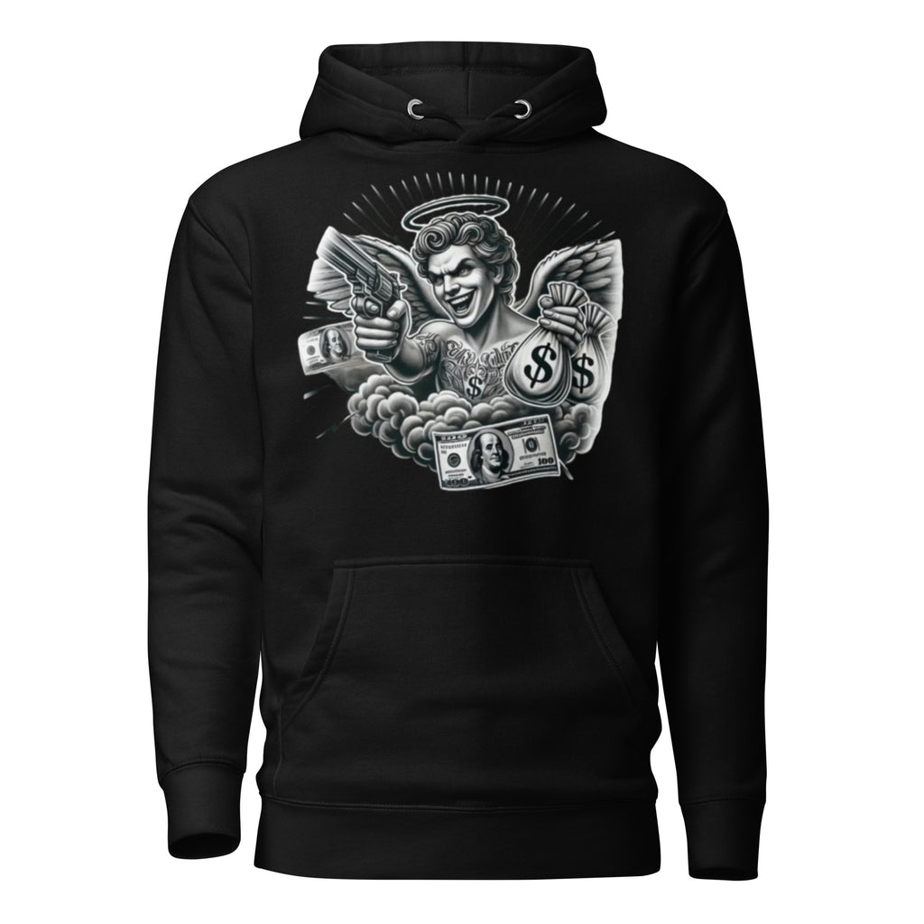 BlackStamp Hood Angel Hoodie premium hoodie, product image 2