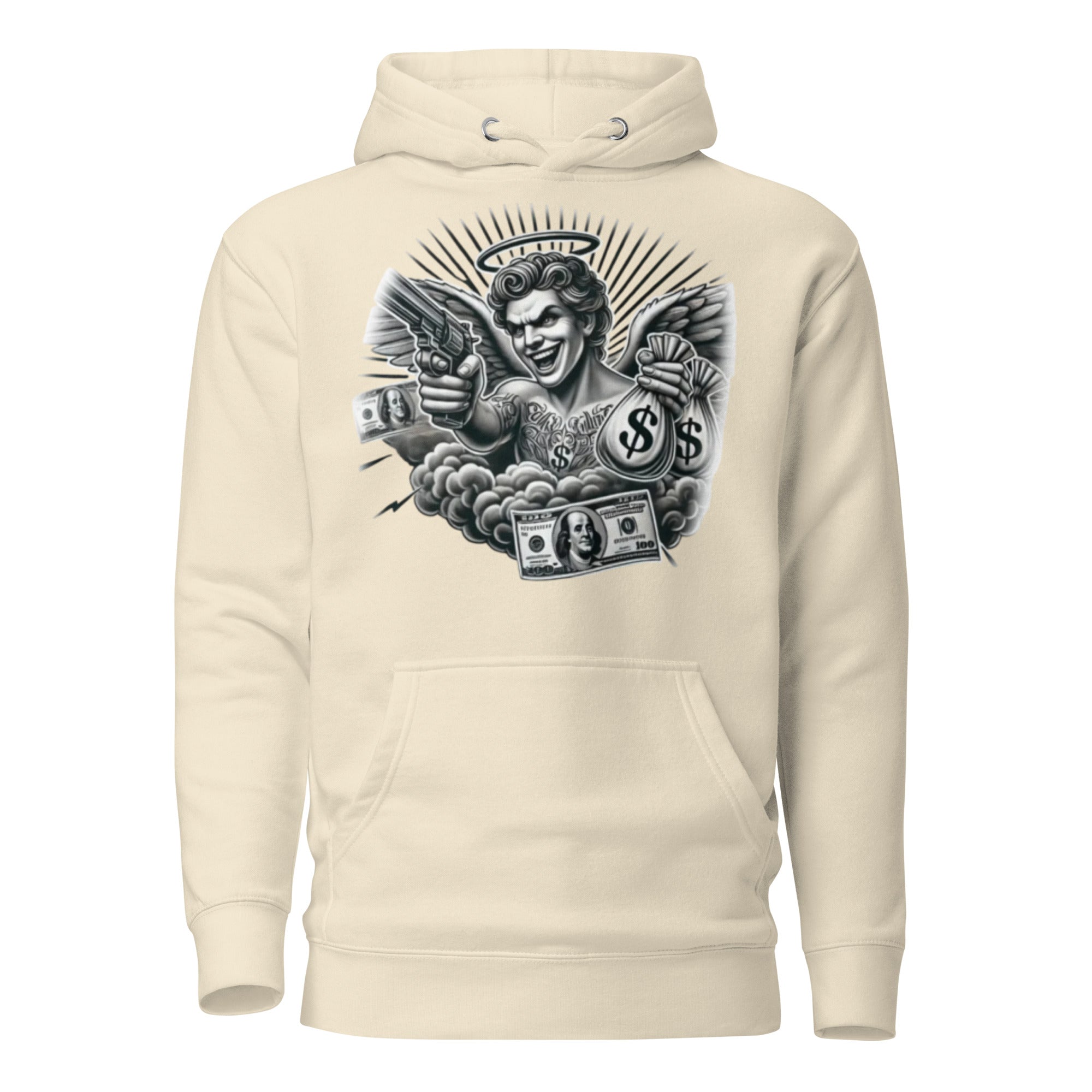 BlackStamp Hood Angel Hoodie premium hoodie, product image 6