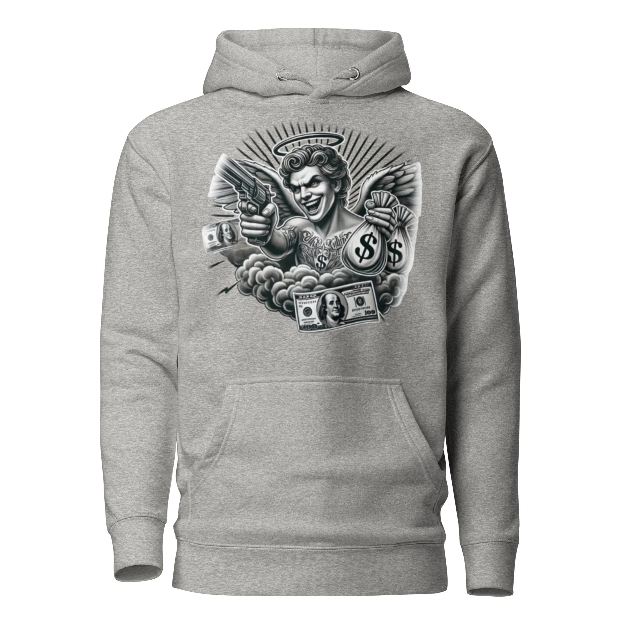 BlackStamp Hood Angel Hoodie premium hoodie, product image 5
