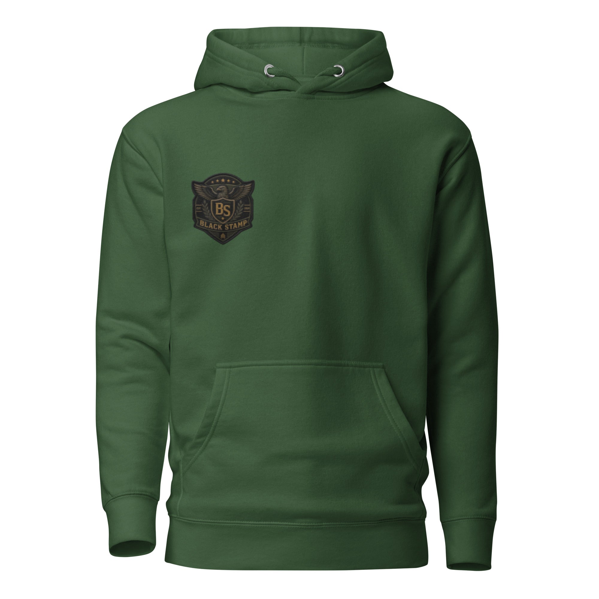 BlackStamp Pinup Girl With Glock Unisex Hoodie premium hoodie, product image 6
