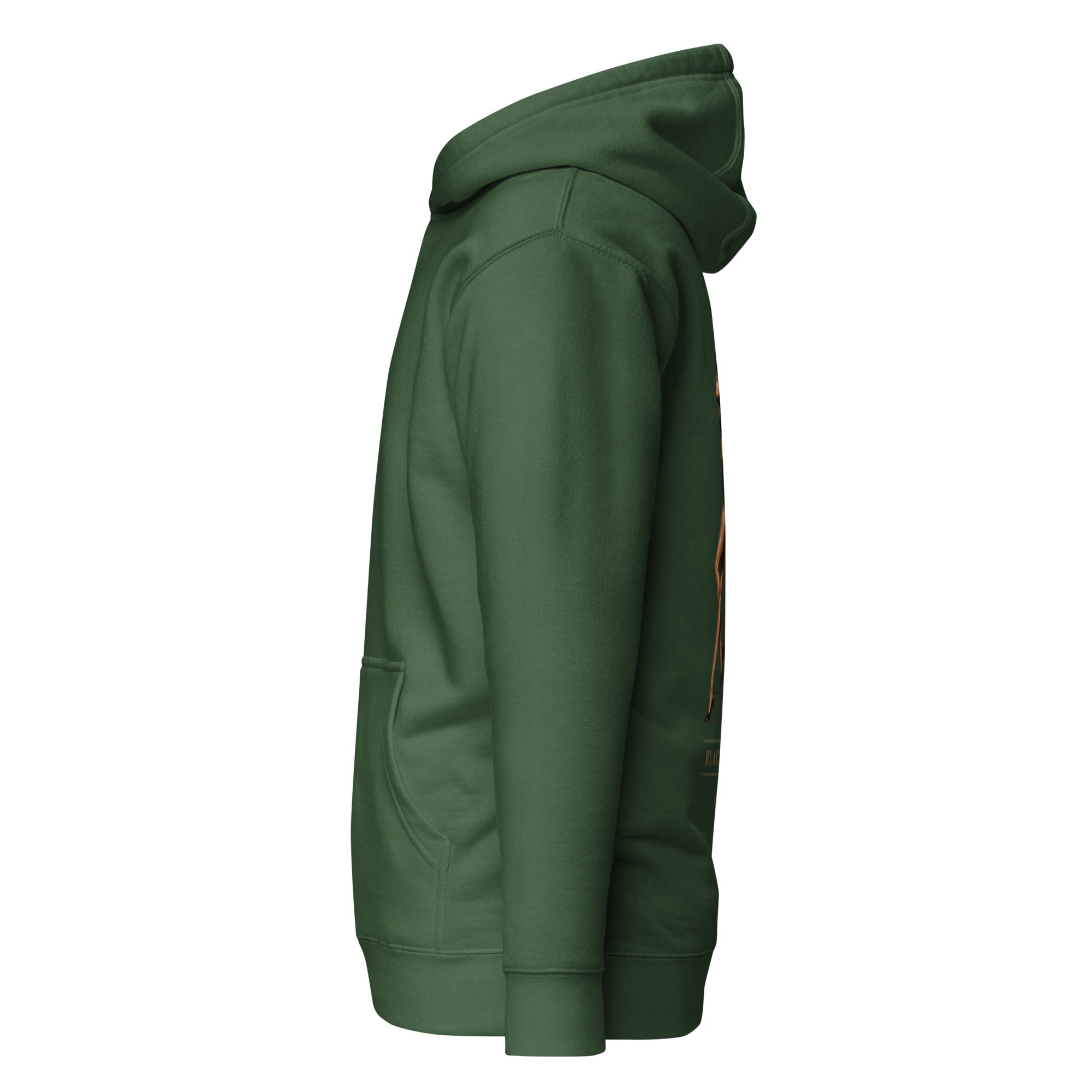 BlackStamp Pinup Girl With Glock Unisex Hoodie premium hoodie, product image 29