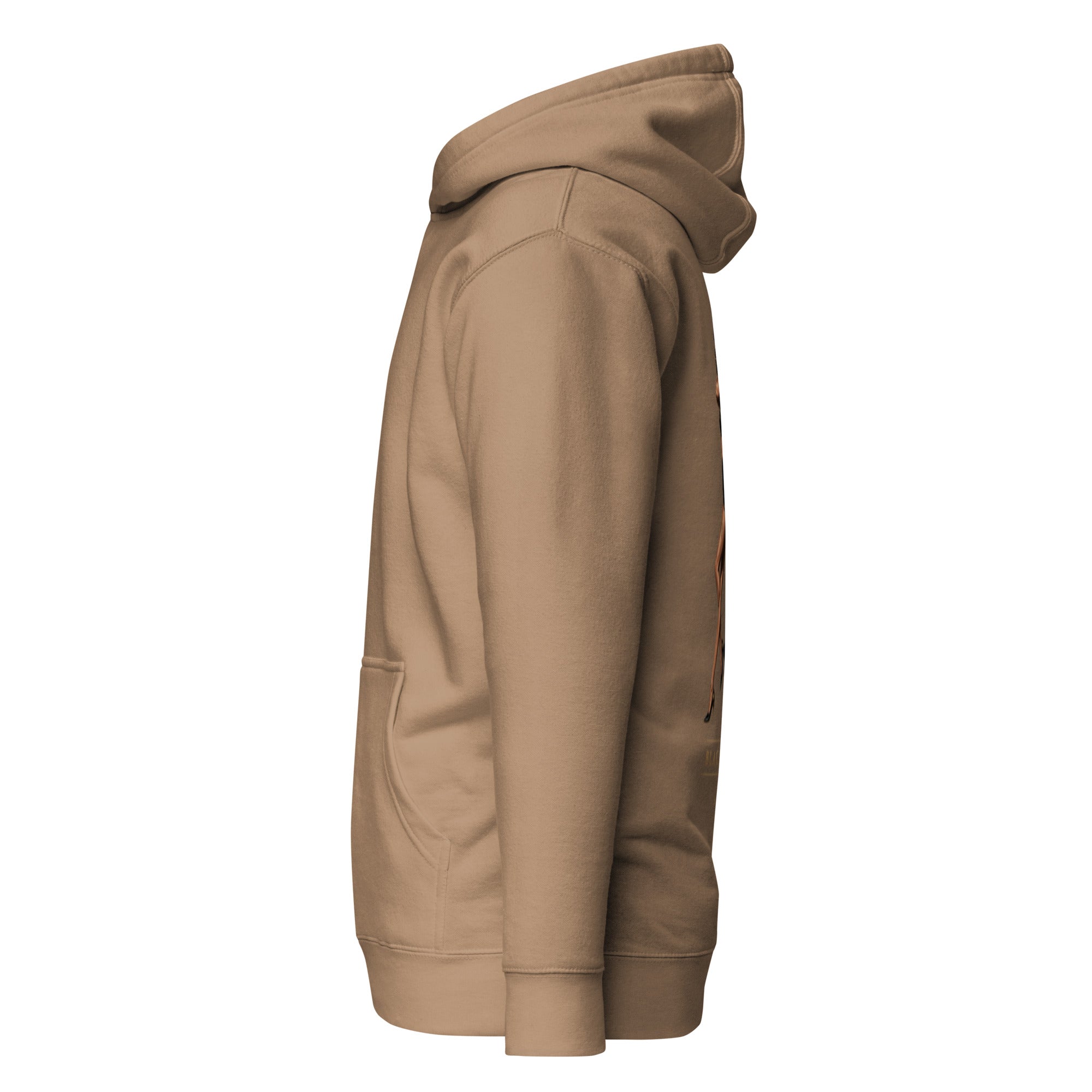 BlackStamp Pinup Girl With Glock Unisex Hoodie premium hoodie, product image 34