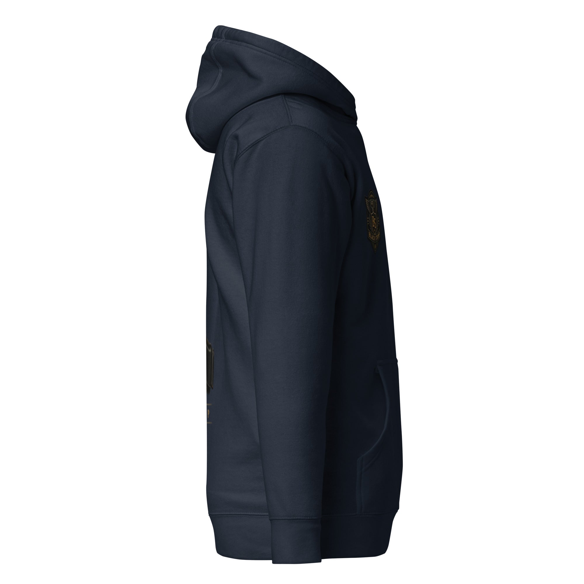 BlackStamp Pinup Girl With Glock Unisex Hoodie premium hoodie, product image 38