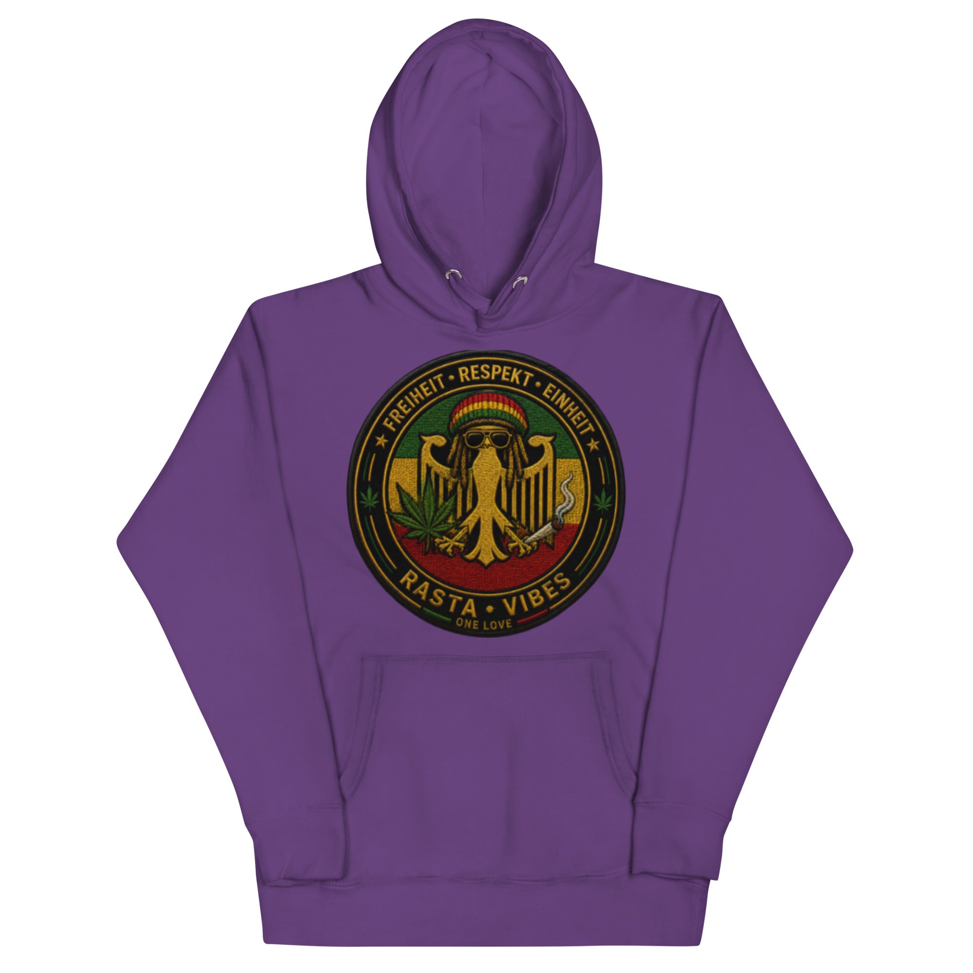BlackStamp Rastafari Eagle Hoodie premium hoodie, product image 4