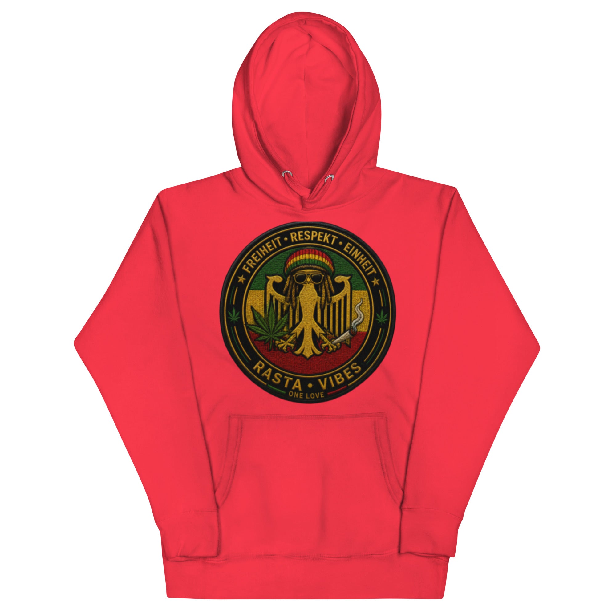 BlackStamp Rastafari Eagle Hoodie premium hoodie, product image 6