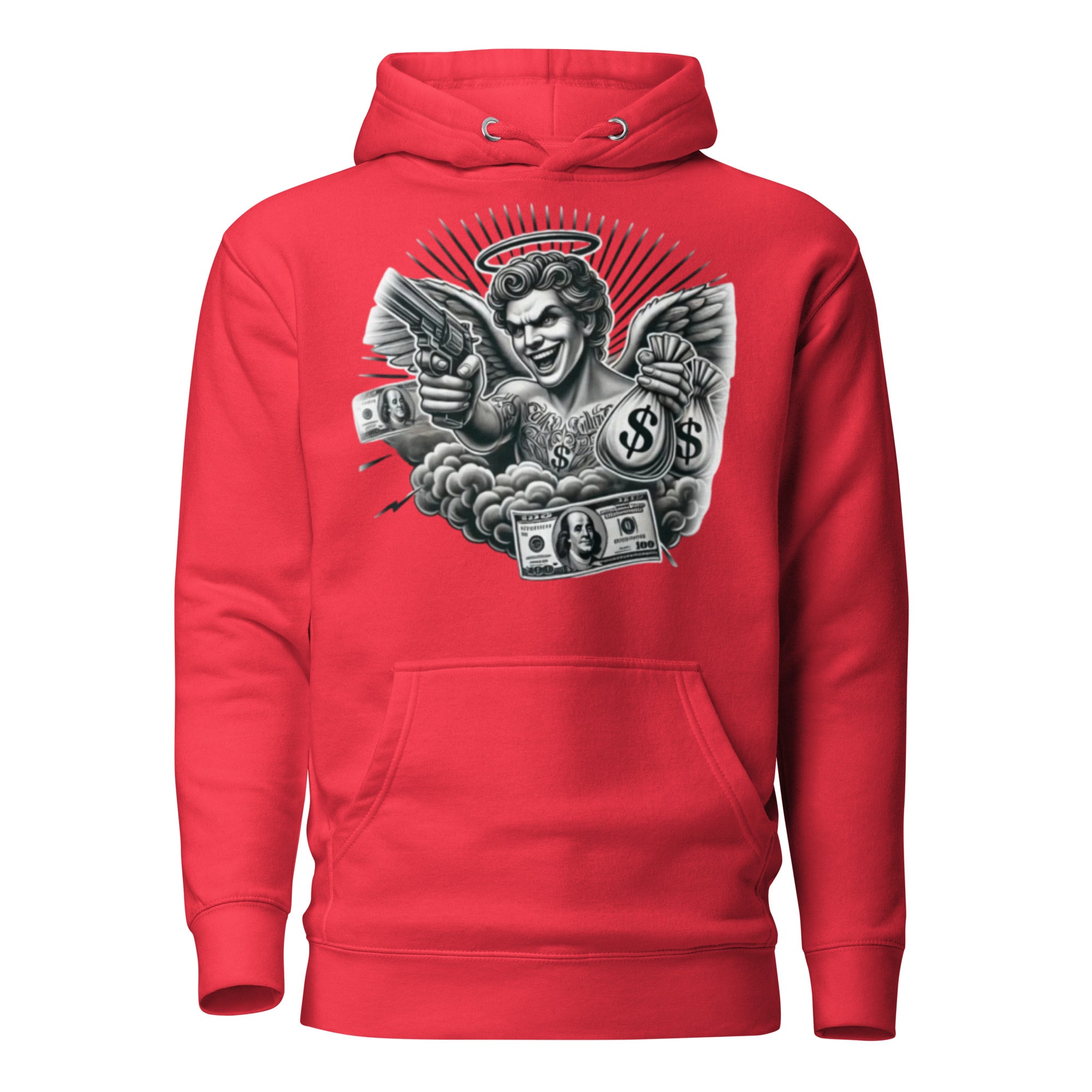 BlackStamp Hood Angel Hoodie premium hoodie, product image 4