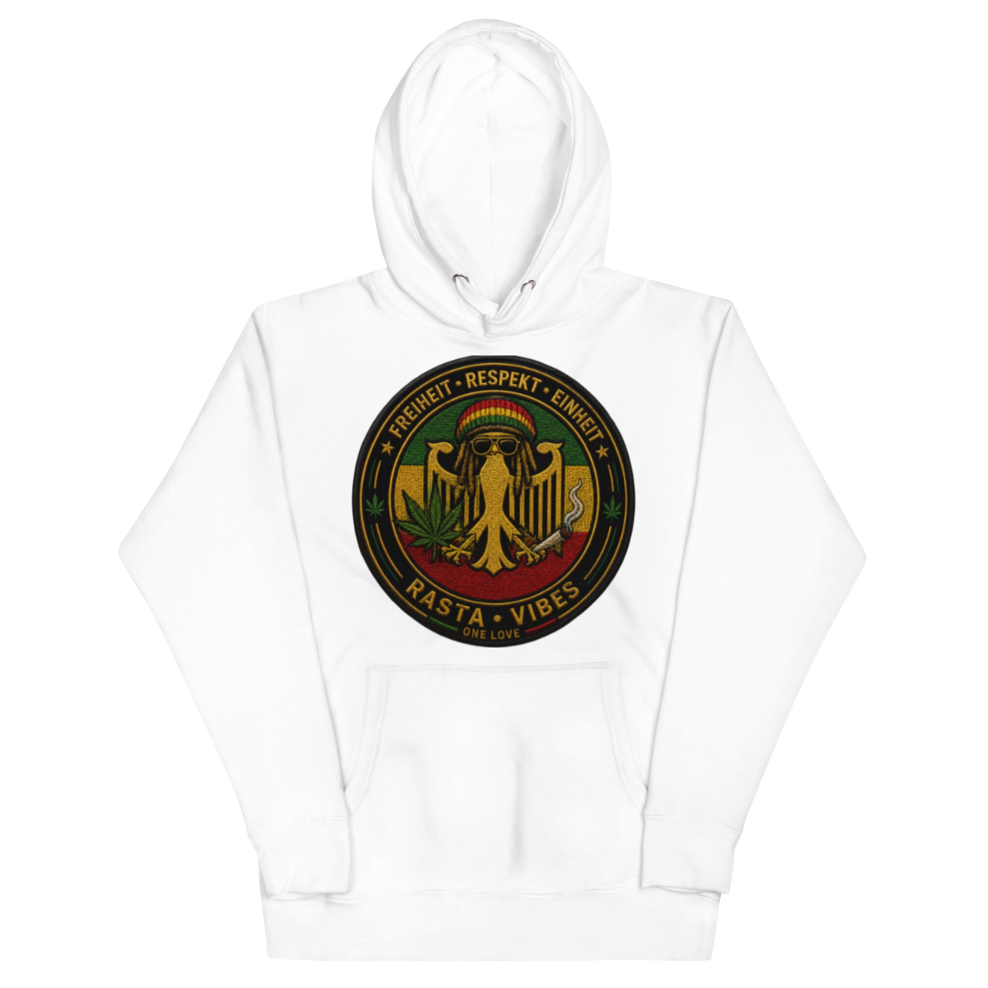 BlackStamp Rastafari Eagle Hoodie premium hoodie, product image 12