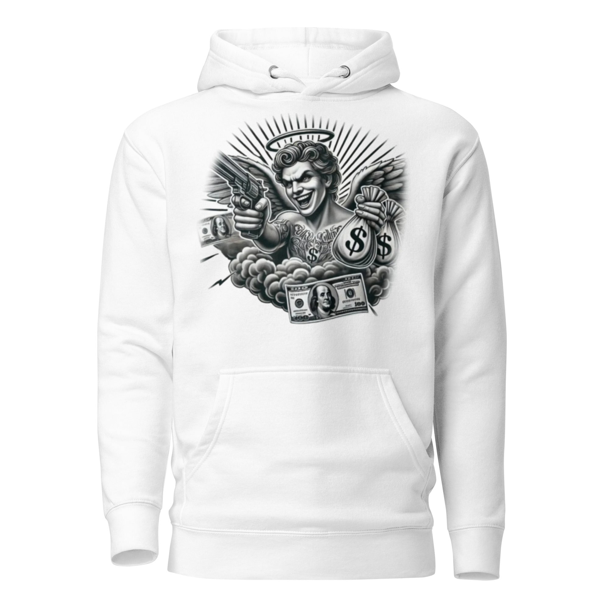BlackStamp Hood Angel Hoodie premium hoodie, product image 1