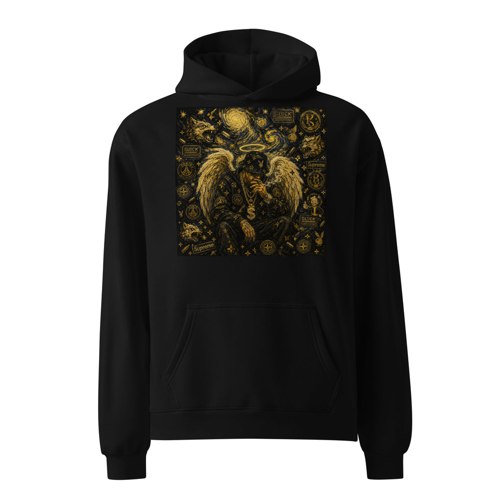 BlackStamp Hood Angel oversized hoodie premium hoodie, product image 2