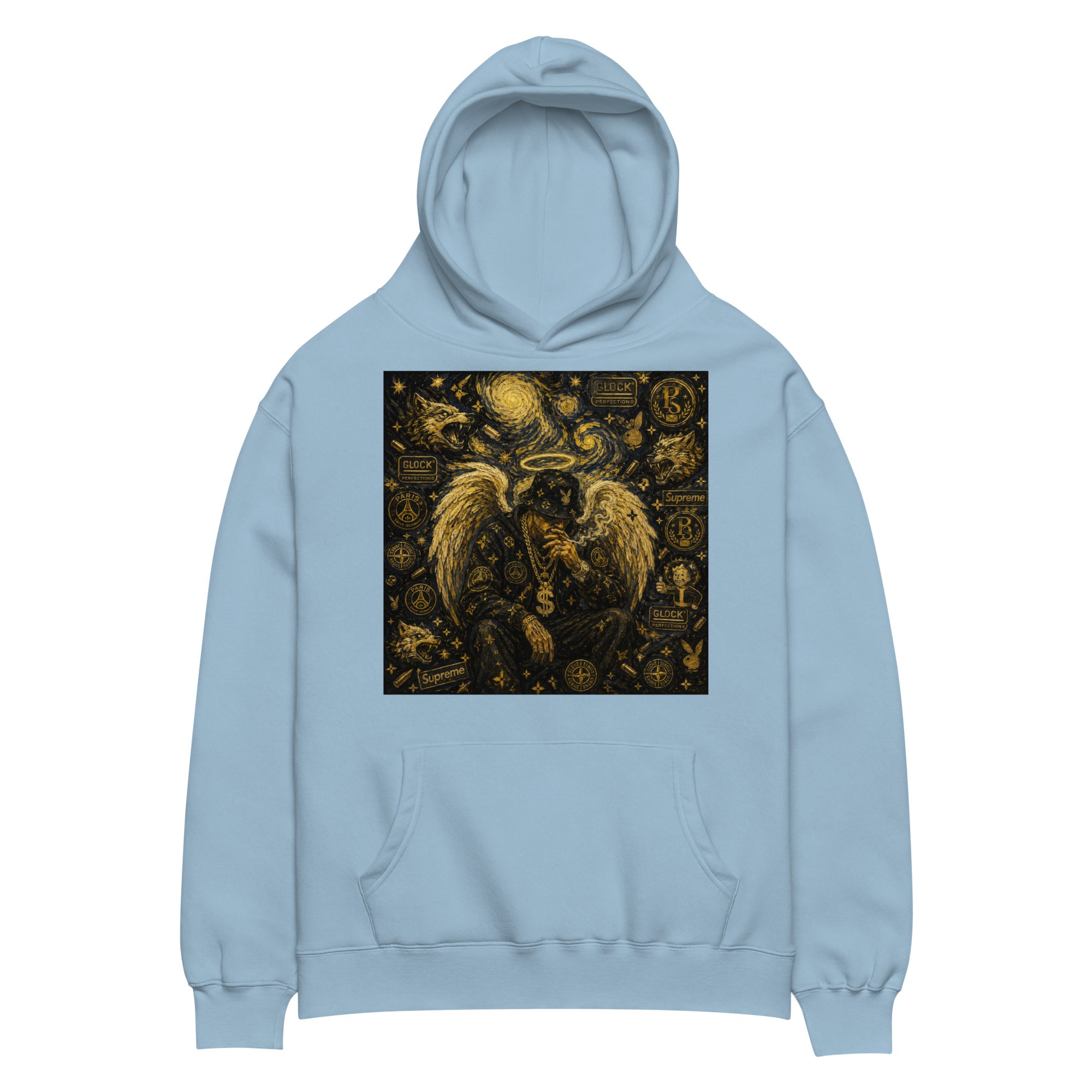 BlackStamp Hood Angel oversized hoodie premium hoodie, product image 15