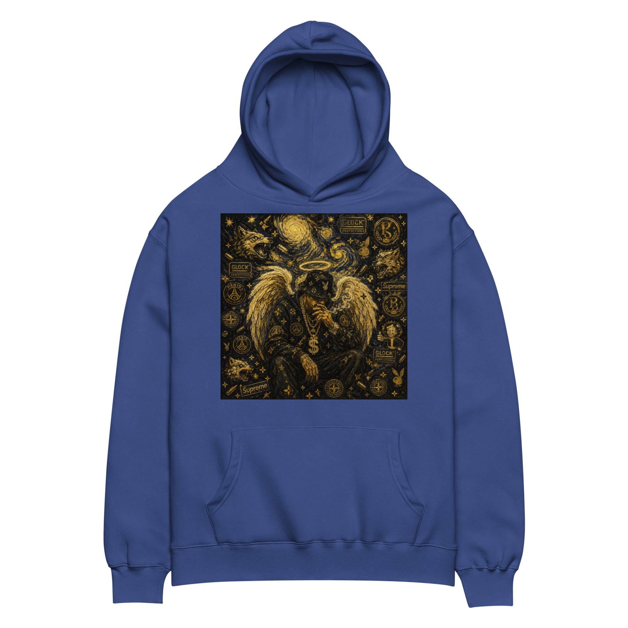 BlackStamp Hood Angel oversized hoodie premium hoodie, product image 12