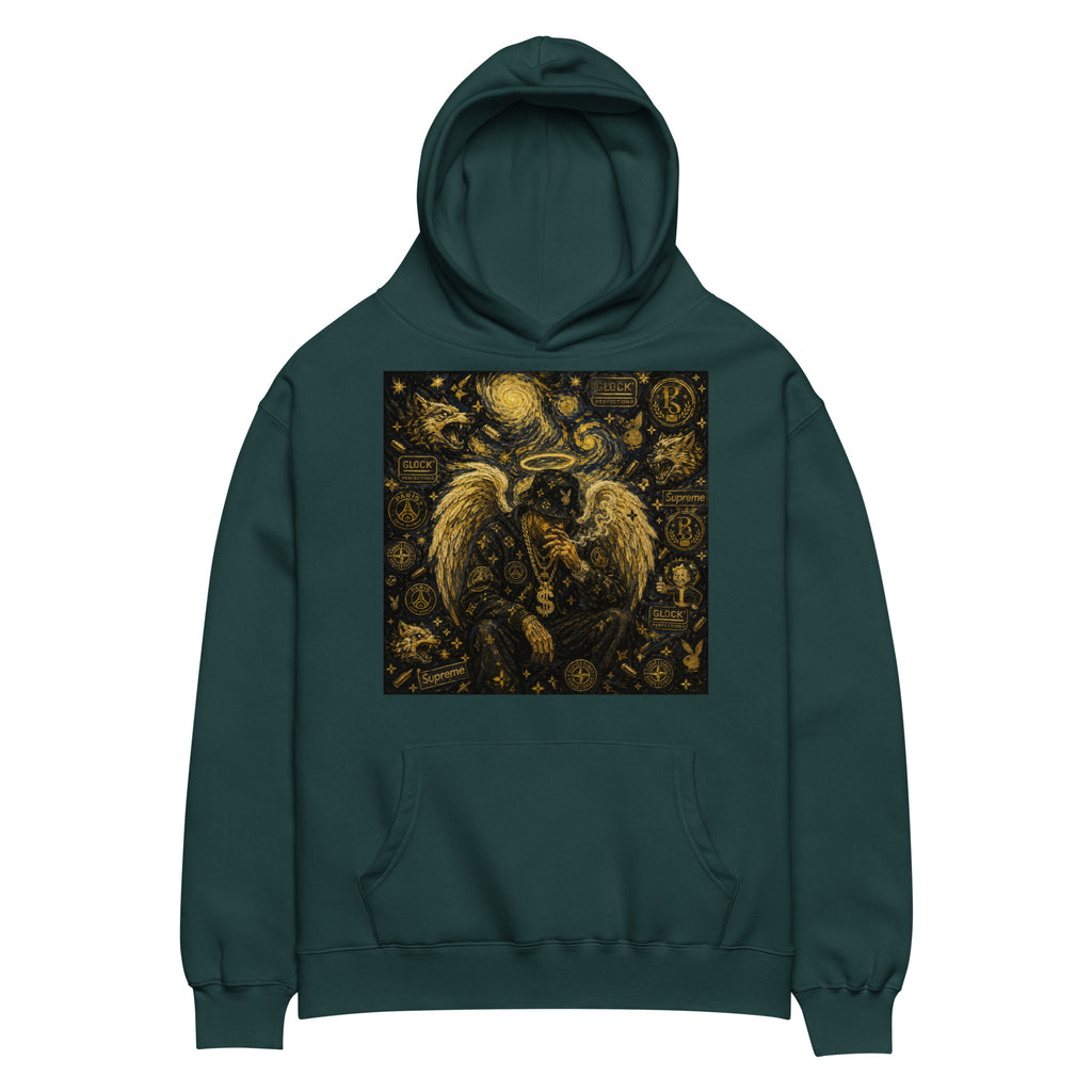 BlackStamp Hood Angel oversized hoodie premium hoodie, product image 11