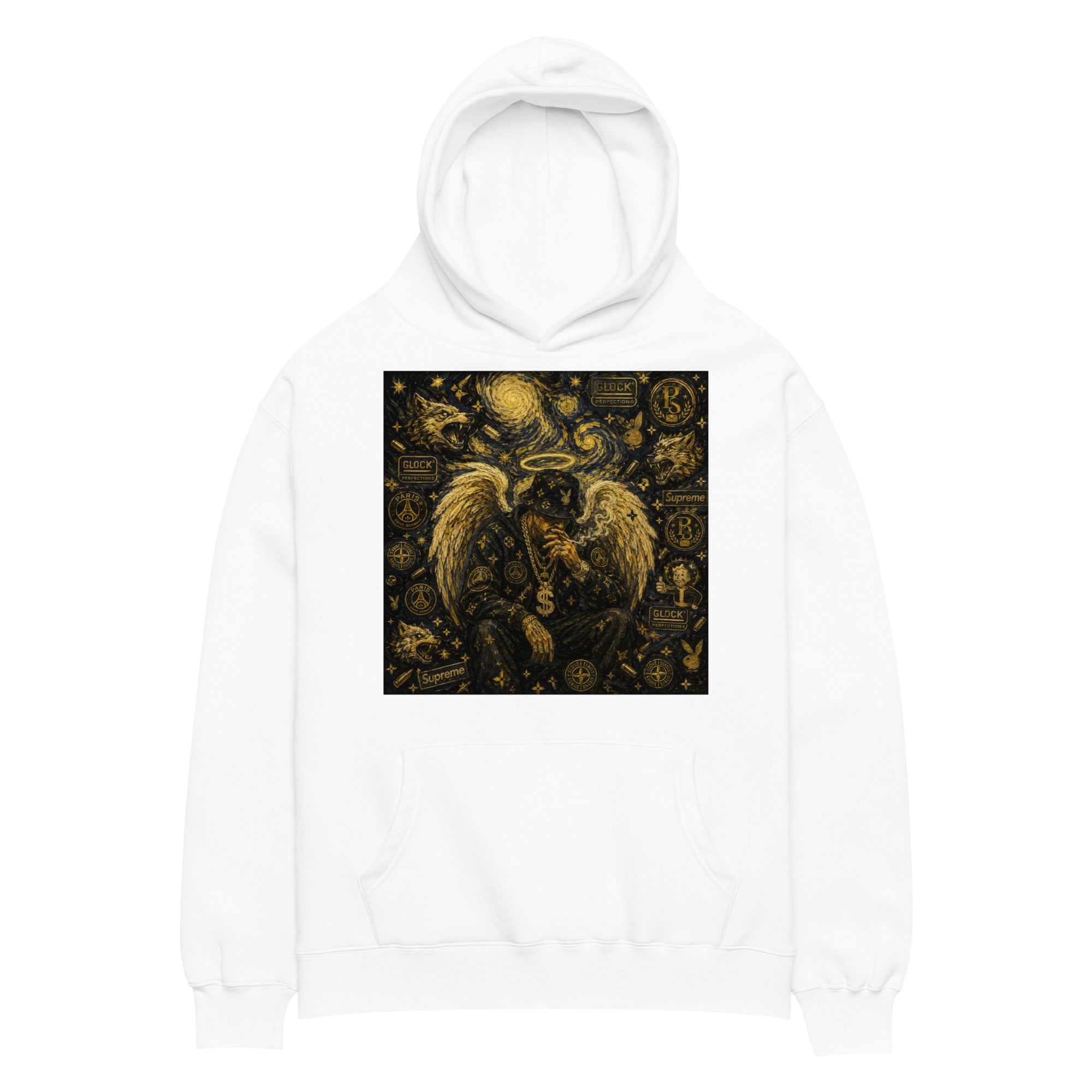 BlackStamp Hood Angel oversized hoodie premium hoodie, product image 17