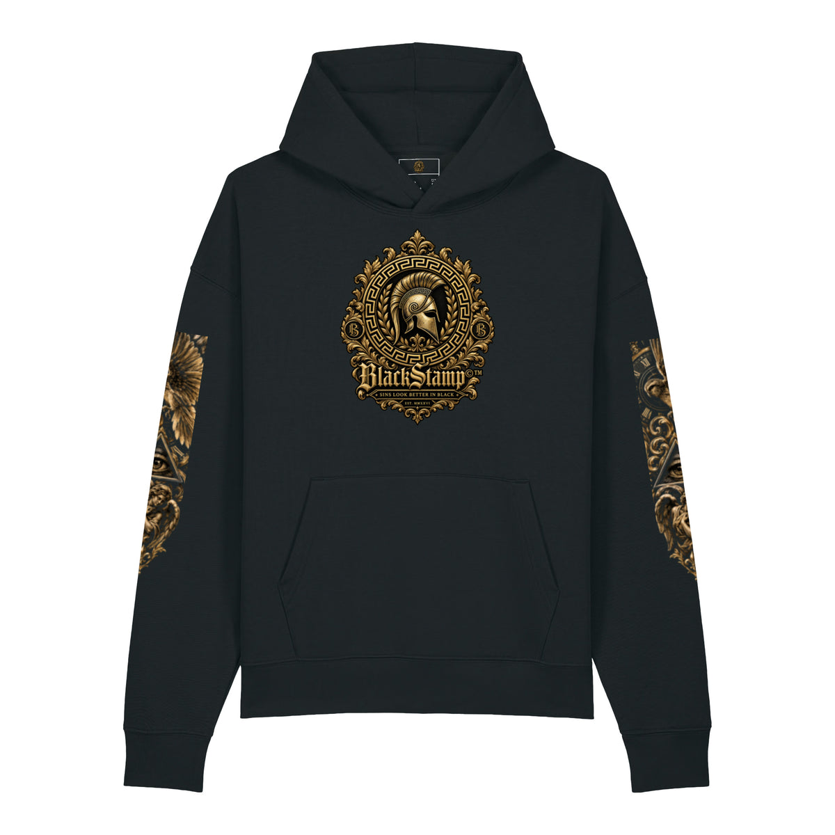 BlackStamp©™ Chaser Relaxed Hoodie – Produktansicht 1