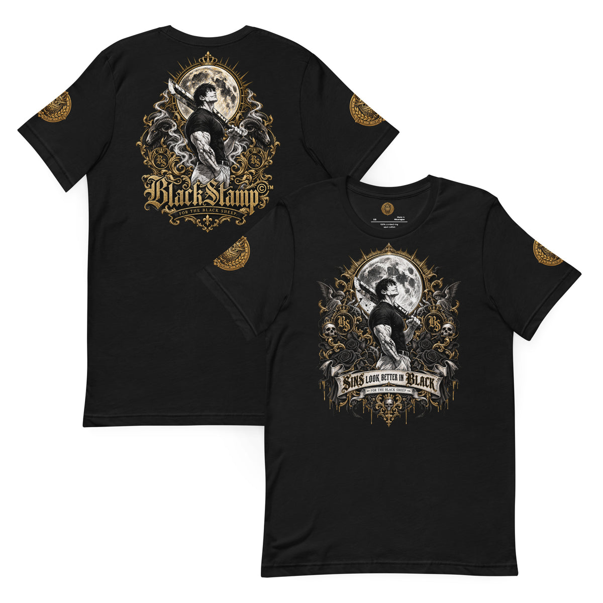 BlackStamp©™ T-Shirt 003 – Produktansicht 5