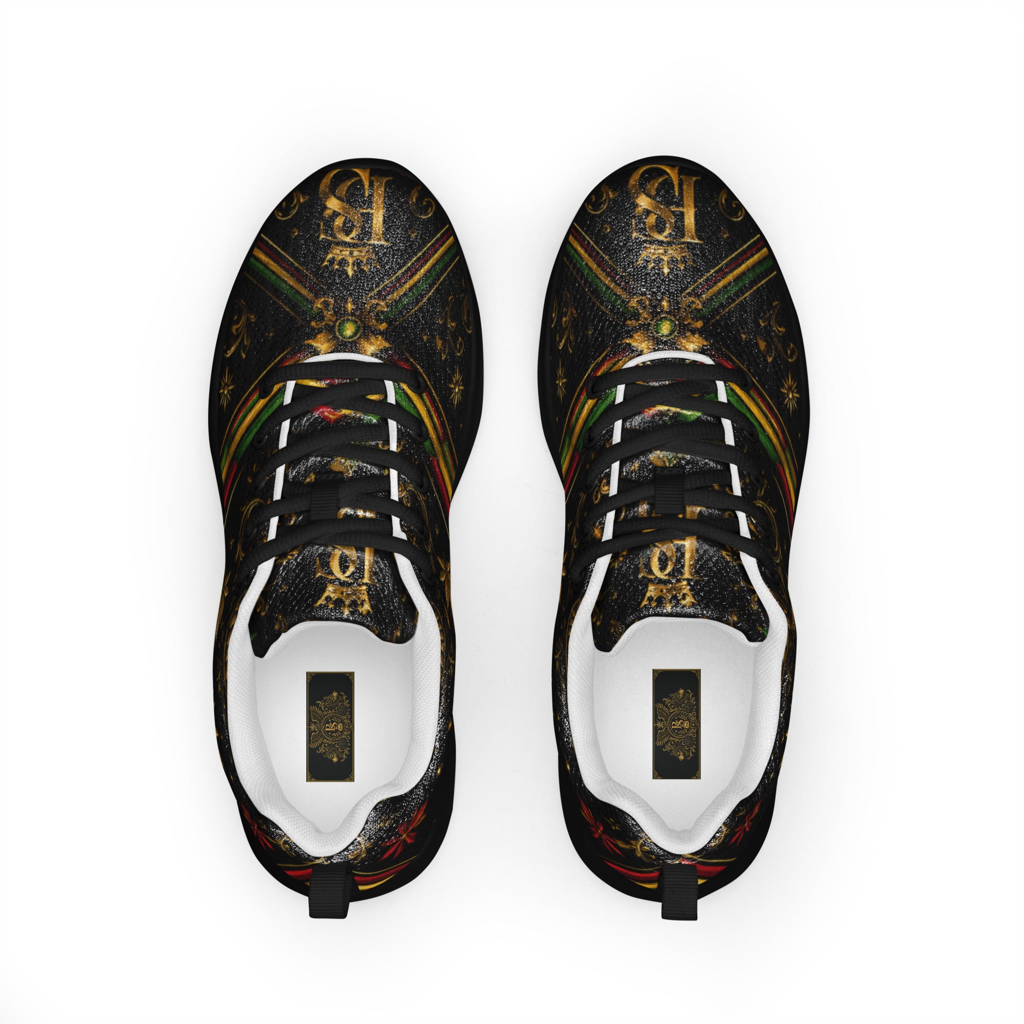 BlackStamp Rasta Lion Women’s athletic shoes designer shoes, product image 3