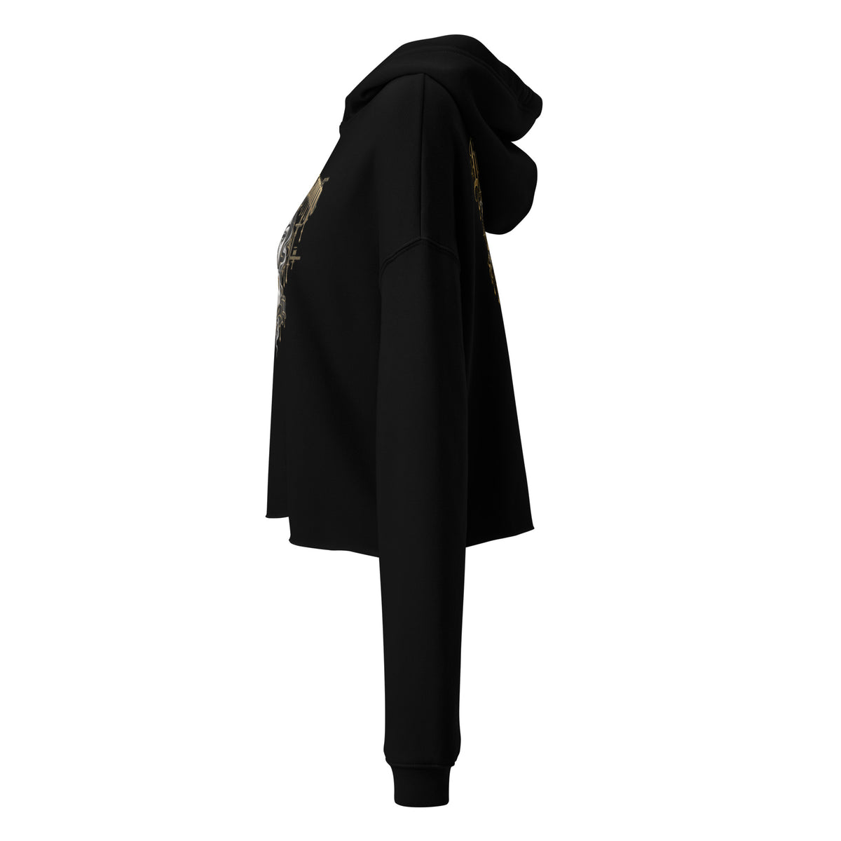 BlackStamp©™ Crop Hoodie 001 – Produktansicht 2